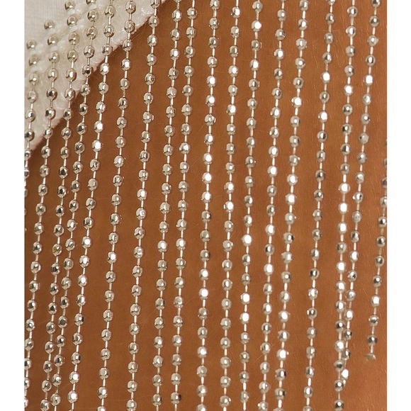 Superdown Elaine Dress/ fitted white fringe dress - Picture 7 of 7